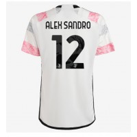 Juventus Alex Sandro #12 Auswärtstrikot 2023-24 Kurzarm